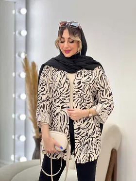 شومیز طرح دار ستیا