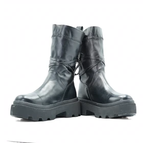 کفش نیم بوت زنانه استرج بندی مدل 0117_Boots