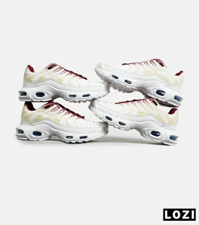 کفش کتانی مردانه و زنانه سفید قرمز زرد NIKE AirMax Plus TN Ultra