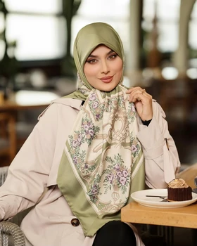 روسری دست دوز ابریشم
