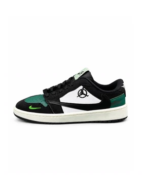 کفش کتانی مردانه مدل نایکی ترویس سفید مشکی سبز Nike travis