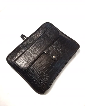 فولدر چرم طبیعی کروکو