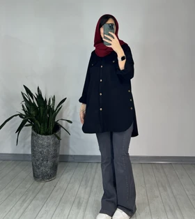 مانتو کتان گلشید