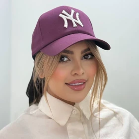 کلاه بیسبالی کتان گلدوزی NY