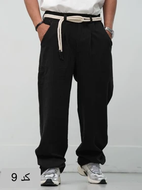 شلوار لینن کجراه ترک