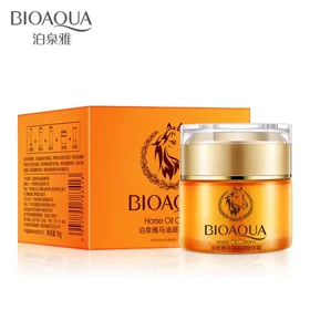 کرم آبرسان و ترمیم‌کننده BIOAQUA – مدل Horse Oil Cream