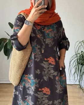 پیراهن مانتویی کمند