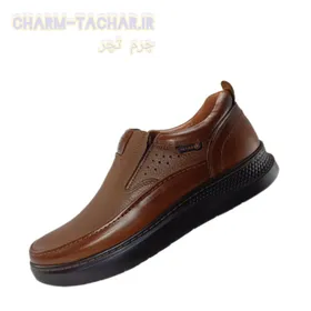 کفش روزمره/طبی مردانه تمام چرم طبیعی دست دوز