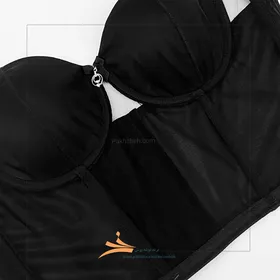 ست کرستی مشکی اسفنج دار برند نوشه پوش