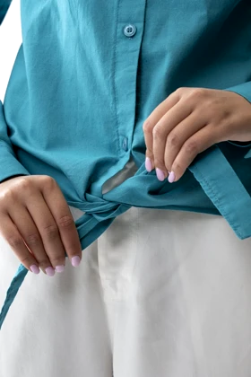 شومیز بیسیک گره‌ای زنانه