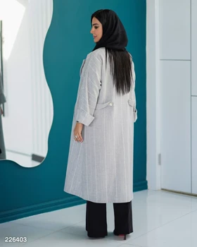 مانتو بلند زنانه مدل سانای کد 2264 (اصالت ضمانت)