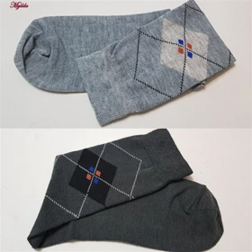 جوراب ساق بلند مردانه مدل پنبه‌ای اسکاچی ضیاکو کد 5185-266-1 بسته 6 عددی