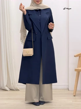 4278-مانتو مزونی ناتلی