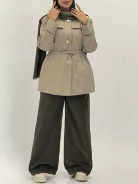 3590-بارانی آستردار راشا (ایراددار)