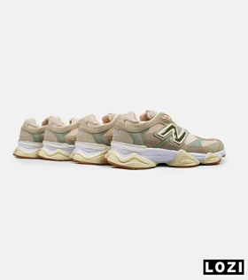 کفش کتانی زنانه کرم سبز NEW BALANCE 9060 مدل 5399