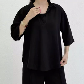 ست تونیک و شلوار زنانه لینن