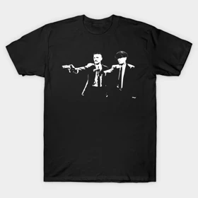 تیشرت کلاسیک پیکی بلایندرز | تیشرت peaky blinders طرح Peaky Blinders - Pulp Fiction کد 111787