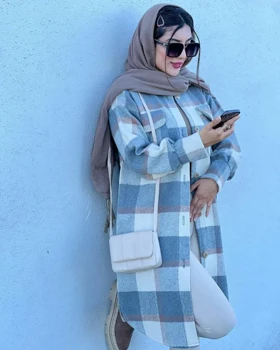 مانتو پشمی بلند