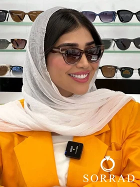 عینک زنانه زارا / فریم کائوچو عدسی پلی کربنات