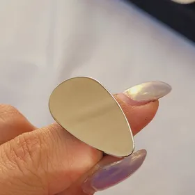انگشتر استیل طرح اشک