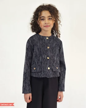 کت سرمه ای و مشکی