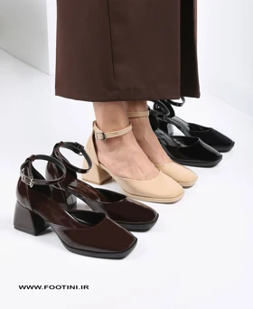 کفش عروسکی پاشنه 7 سانت کد NI 114