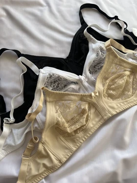 سوتین گیپوری بدون فنر و ابر NBB کد : 352