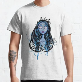 تیشرت corpse bride طرح Watercolor Corpse Bride کد 202614