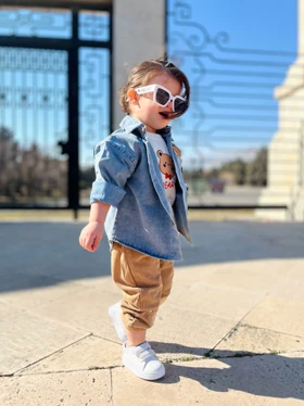 ست سه تیکه وارداتی بچگانه 1 الی 5 سال