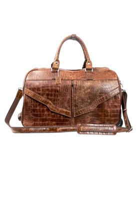 ساک مسافرتی چرخدار چرم مدل آندس