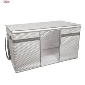 باکس لباس آلاس مدل پنجره دار سایز لارج بسته 3 عددی