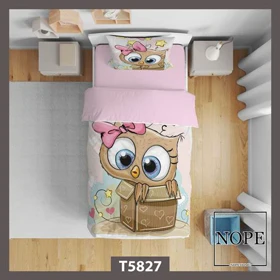 روتختی کودک طرح بچگانه جغد مدل T5827