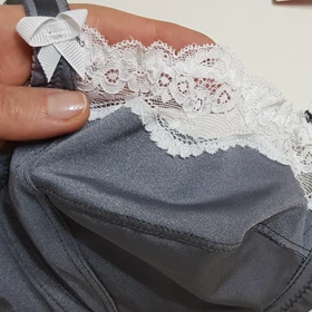 سوتین زنانه لین فنردار کد 608 طوسی