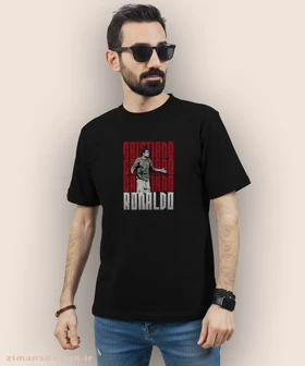 تیشرت مردانه و زنانه طرح کریستیانو رونالدو کد 961