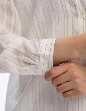 یقه شکاری راه راه