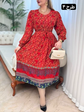 پیراهن حریر پانیذ 2806