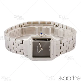 ساعت مچی کارتیر زنانه مدل پنته نقره ای صفحه طوسی 104367