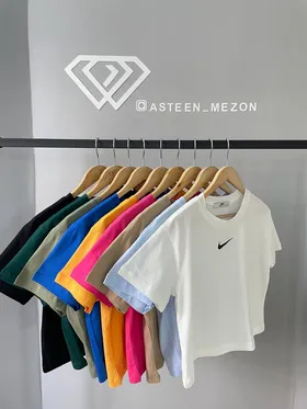 تیشرت کراپ نایکی(newlook)