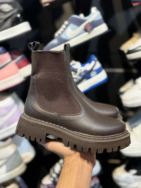 نیم بوت زنانه کش دار طرح برشکا