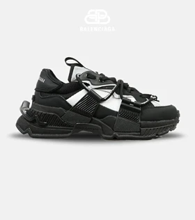 کفش کتانی مردانه مشکی سفید Dolce & Gabbana