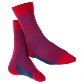 جوراب جوپا ساق‌دار مردانه طرح حصیری