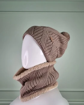 شال و کلاه گردنی توخز سیلکا طرح سلین