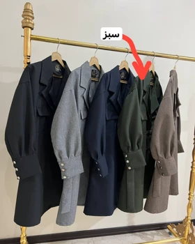 مانتو دانشجویی کوتاه دویقه کد2993