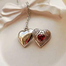 گردنبند لاکت قلب