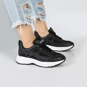 کفش و کتانی زنانه و دخترانه مدل زارا ZARA رنگ مشکی کد M955