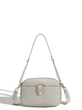 کیف دوشی زنانه دیوید جونز مدل CM7320 (طوسی فیلی)