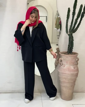 کت و شلوار کرپ