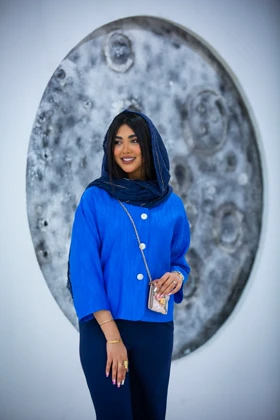 مانتو کتان لمه خطی 4 دکمه