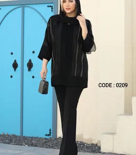 مانتو سایزبزرگ عیدانه کد 0209