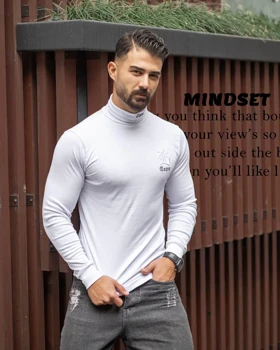 تیشرت تک‌رنگ فانریپ یقه اسکی